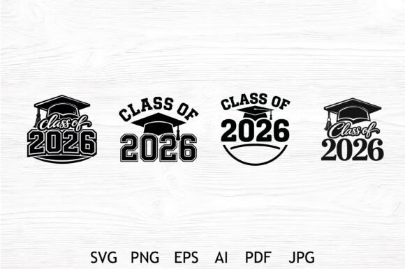 Class of 2026 SVG Designs: A Versatile Embroidery Asset