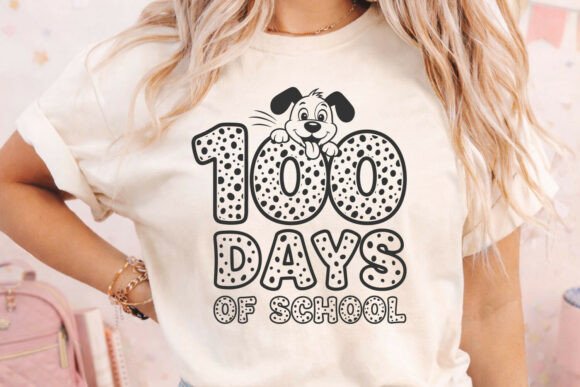 Embroidery Review: 100 Days of School T-Shirt Design