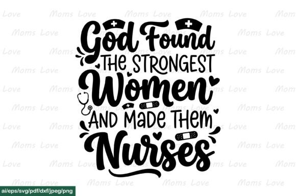 God Found Strongest Women: A Bold Embroidery Design