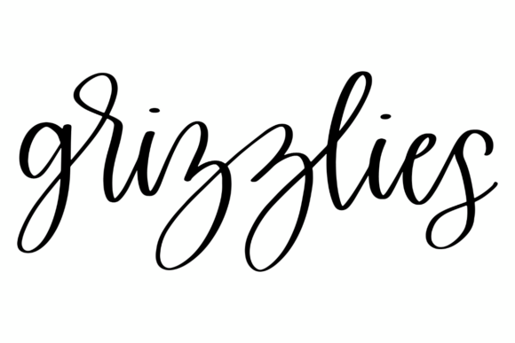 Grizzlies School Spirit: A Versatile Embroidery Design