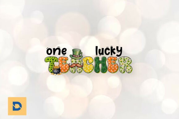 Lucky Teacher St Patrick's Day PNG