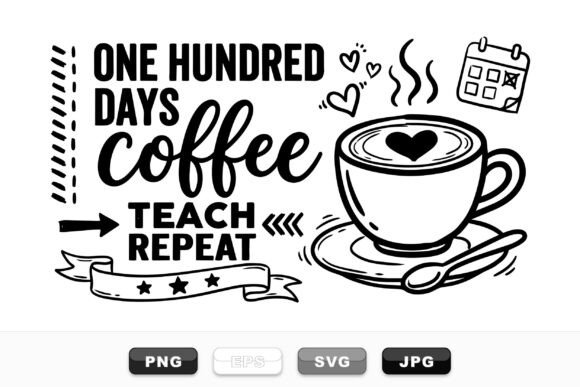 One Hundred Days Coffee Design Set