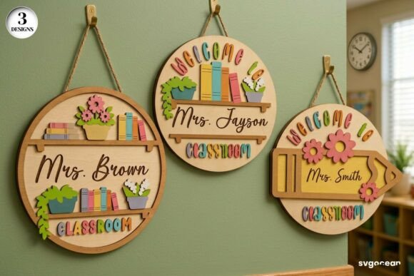 Personalized Teacher Door Sign Bundle: A Designer's Review