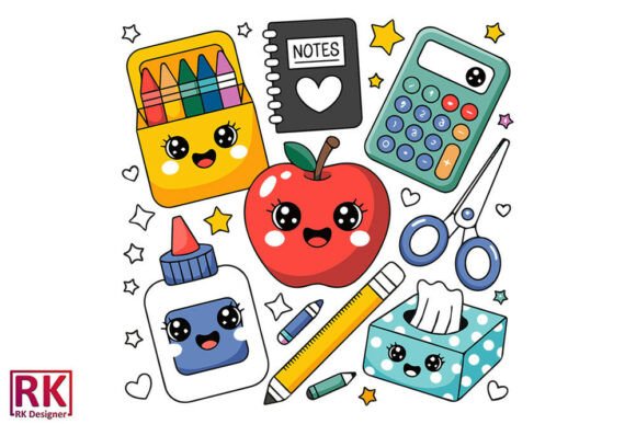 Review: Crayon Box Glue Bottle Cute Boho Teacher