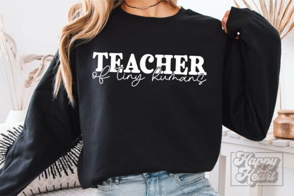Teacher of Tiny Humans: A Charming SVG PNG Gift