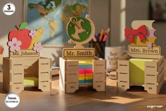 Teacher Sticky Note Holder SVG Bundle Review